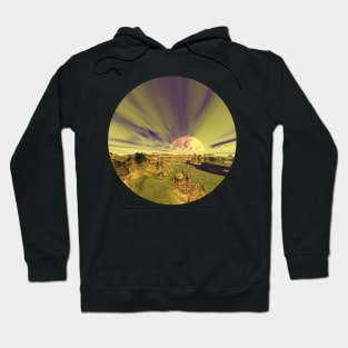 Planetary Art - Wine Lake Vista Hoodie